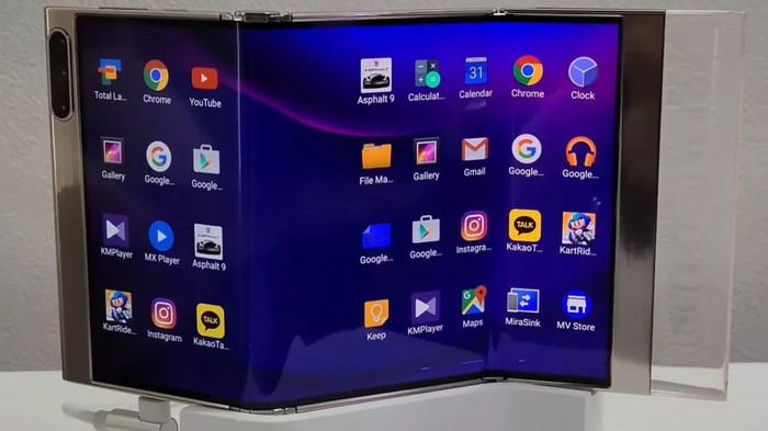 Công nghệ màn hình gập Flex In & Out của Samsung