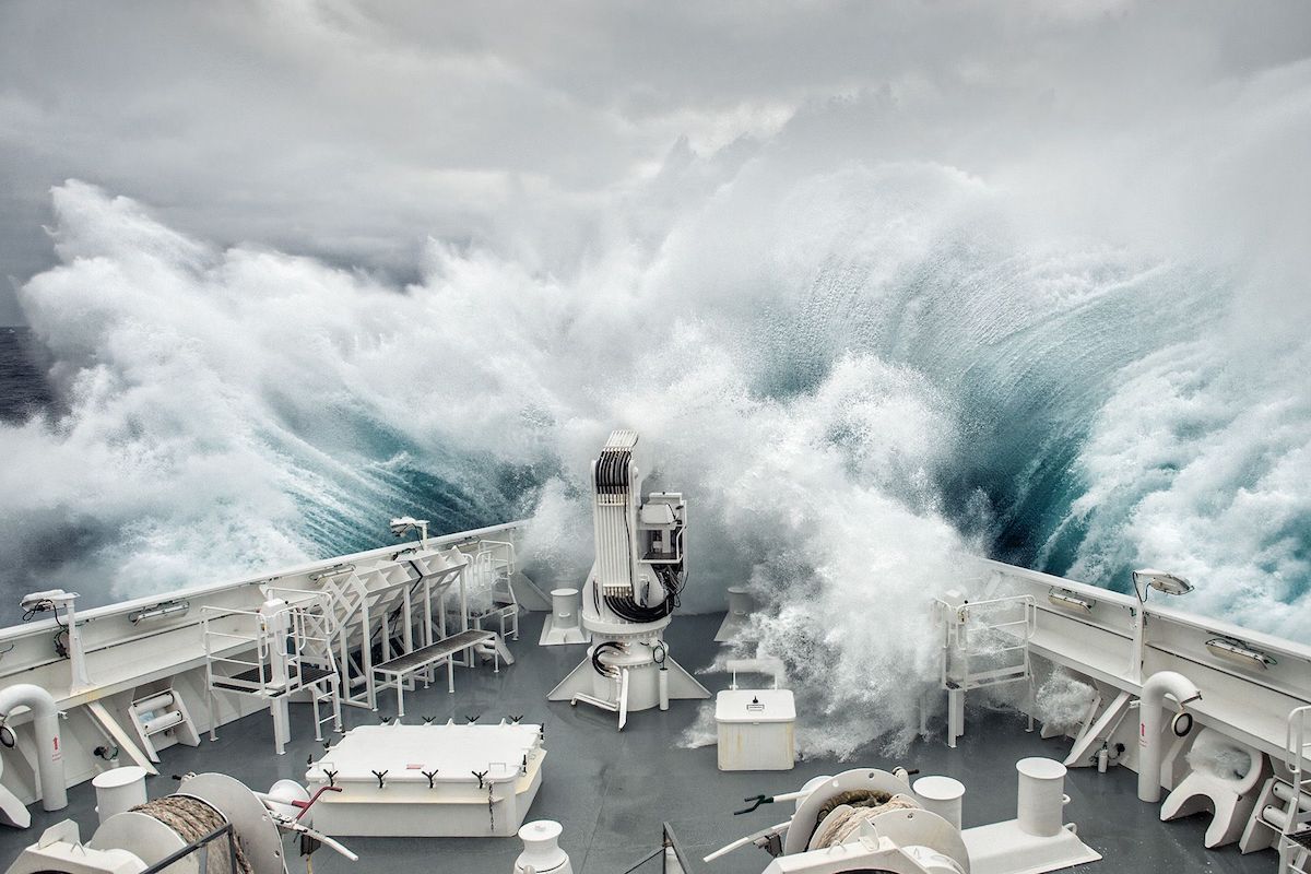 Eo biển Drake tập hợp những luồng gió cực mạnh và cực lạnh
