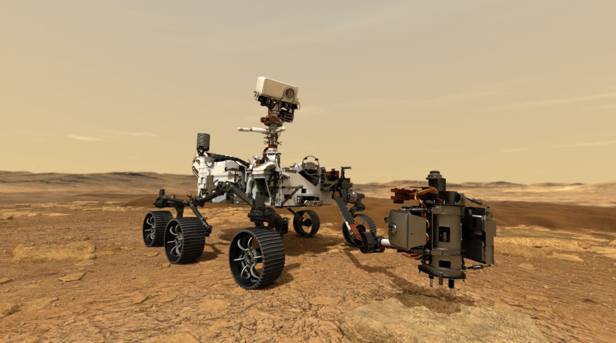 Con tàu Perseverance của NASA đã thu thập được mẫu vật trên sao Hỏa