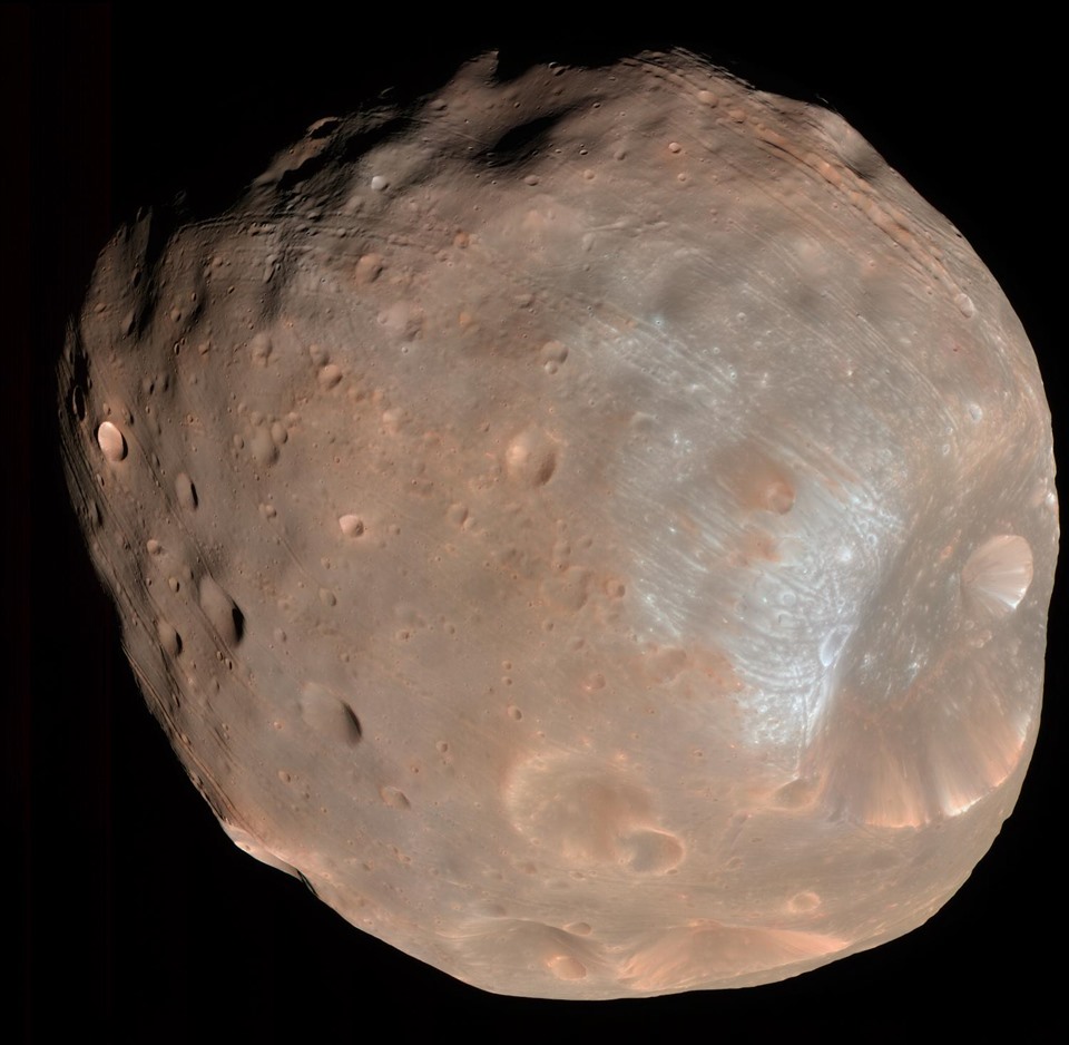 Jaxa của Nhật lên kế hoạch lấy mẫu vật trên mặt trăng Phobos năm 2024