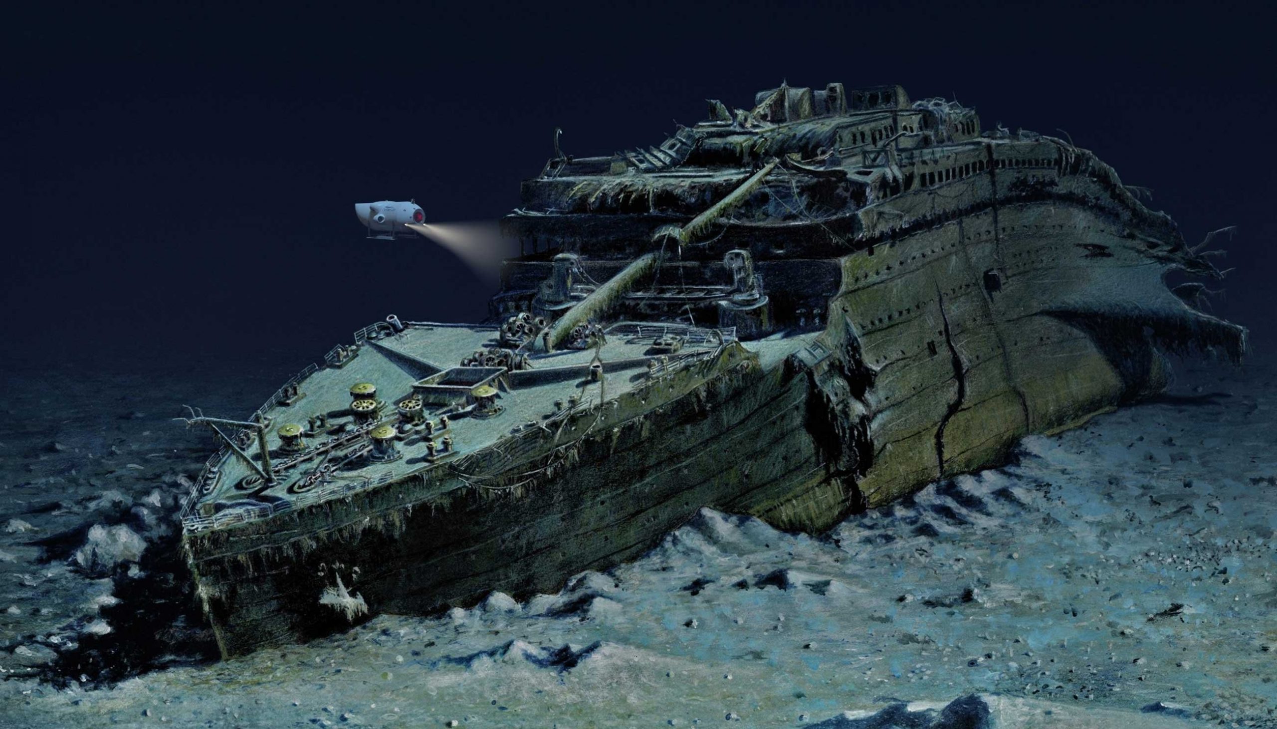 Một nhóm nghiên cứu khoa học đã tìm đến xác tàu Titanic để ghi lại sự xói mòn của tàu