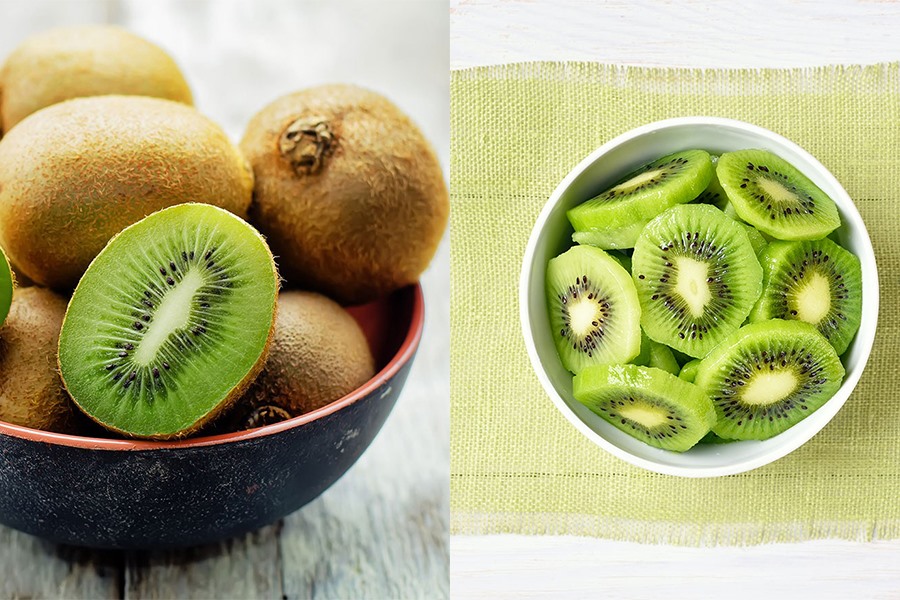 Trái kiwi chứa một loại hóa chất thực vật tên là lutein