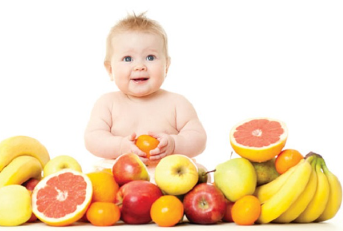 Trái cây cho trẻ từ 6 đến 9 tháng tuổi
